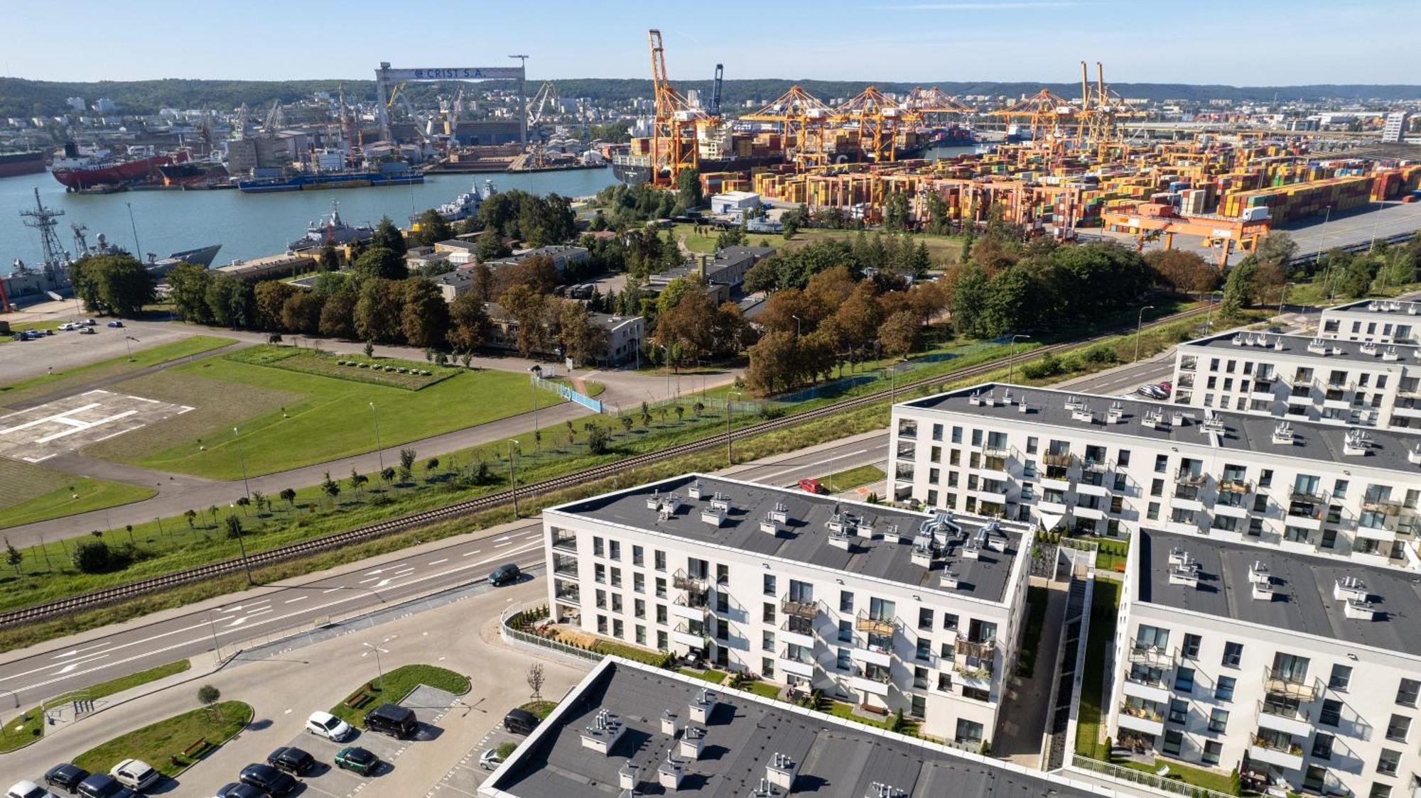 Gdynia Nasypowa Apartments With Parking By Noclegi Renters Bagian luar foto